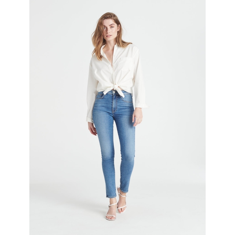 CQY Denim High-Rise Skinny Jeans size 27